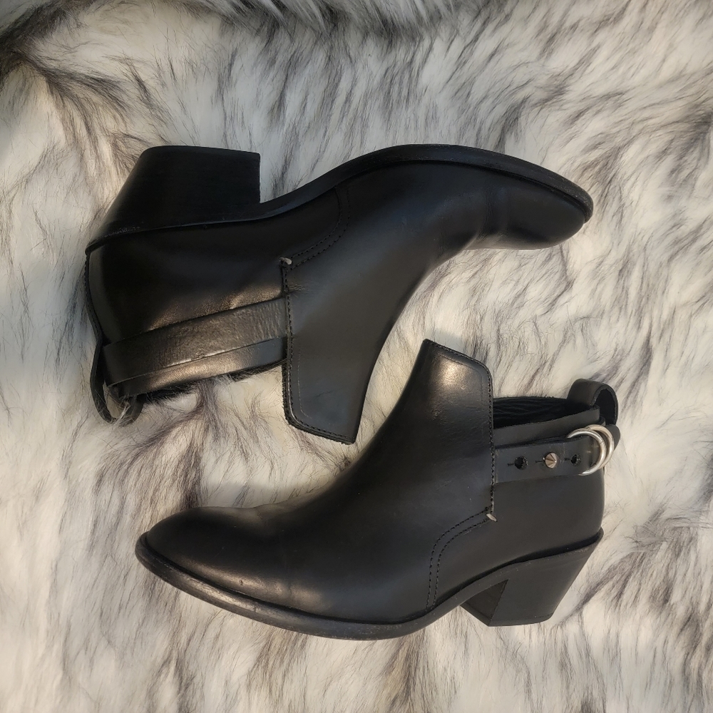 rag & bone Black Ankle Boots